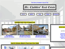 Tablet Screenshot of mrchaddles.com
